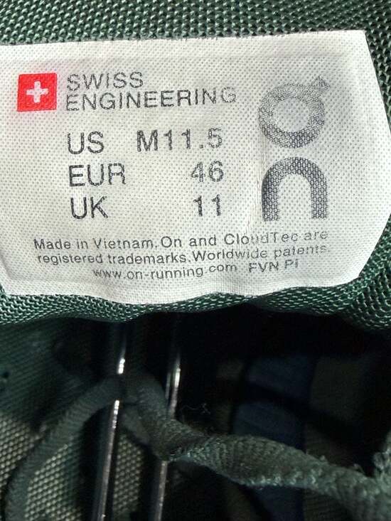 Men’s On Cloudflyer 4 White Running Shoes - Picture 5 of 6